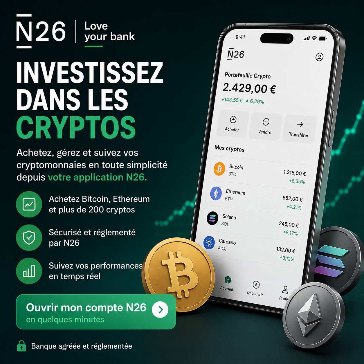 Achat Crypto N26