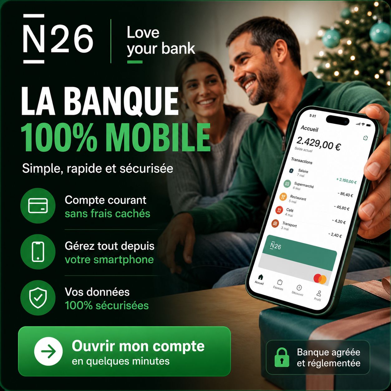 N26 Créer compte gratuit