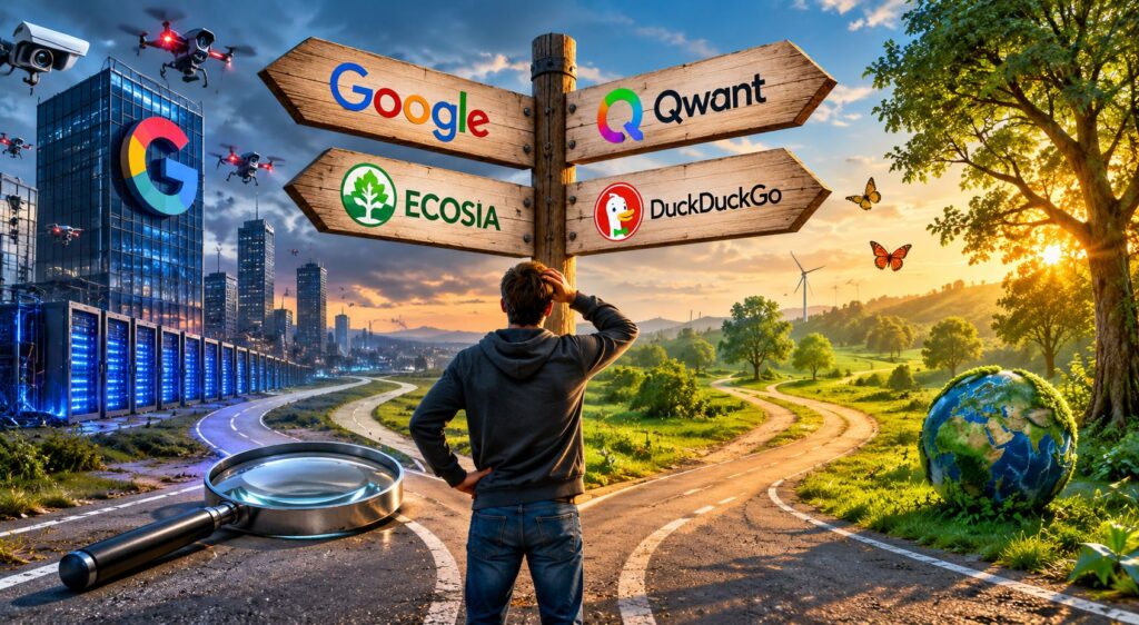 Qwant, Ecosia, DuckDuckGo : indépendants ou simplement différents ?